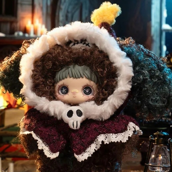 Maymei Winter Weirdness Series Plush NIB - Ghost Puppy - Picture 2 of 6